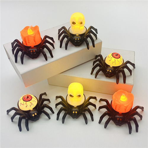 5×lámpara Led De Halloween Con Forma De Vela, Halloween,