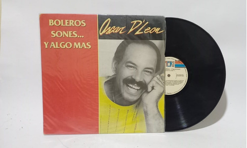 Disco Lp Oscar D Leon / Boleros Sones Y Algo Mas