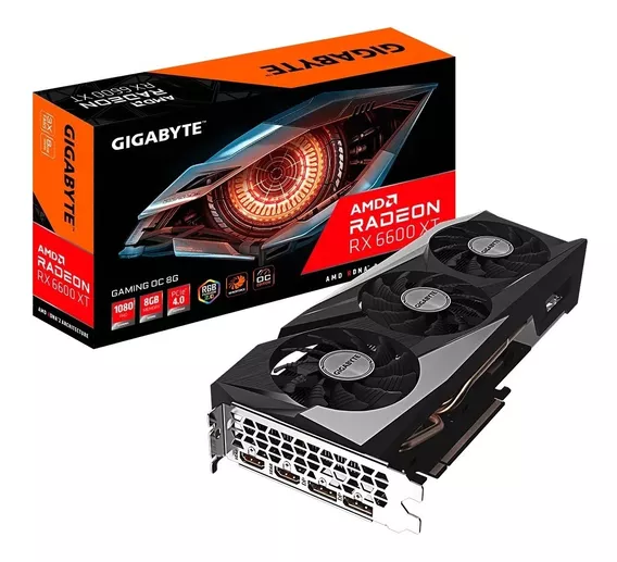 Video Gigabyte Geforce Radeon Rx 6600 Xt Gaming Oc 8gb