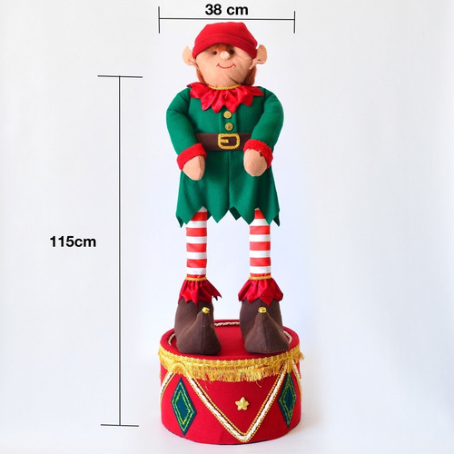 Figura De Duende Navideño