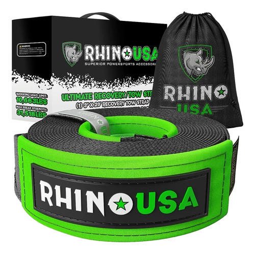 Cincha Rhino Usa Para Remolque 20 Pie 31518 Lb  Resietencia 