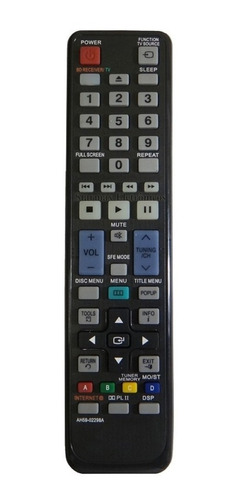 Controle Compatível Com Home Theater Samsung 02298a Htc5500