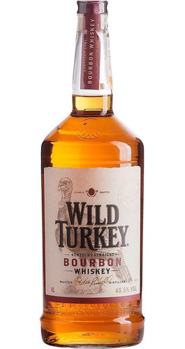 Whisky Bourbon Wild Turkey 1l - Estados Unidos