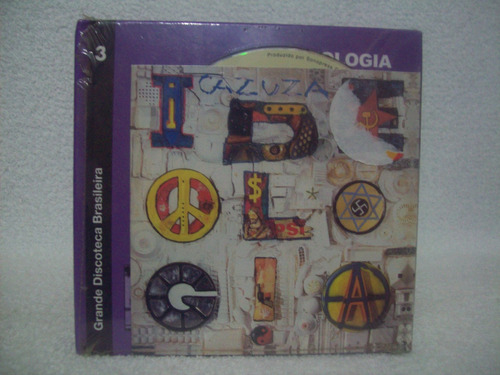 Cd + Livro Cazuza- Ideologia- Grande Discoteca- Lacrado