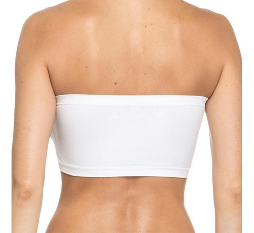 Top Tomara Que Caia Modelo Faixa Bojo Removível S/ Costura