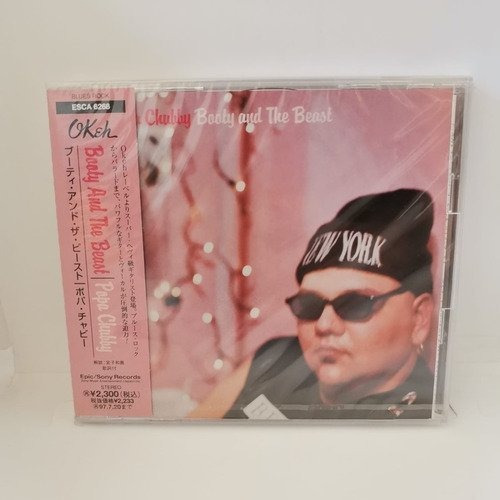 Popa Chubby Booty And The Beast Cd Japones Con Obi [nuevo]