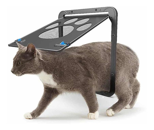 Imagen 1 de 3 de Puerta Con Cierre Magnético Mascota Perro Gato