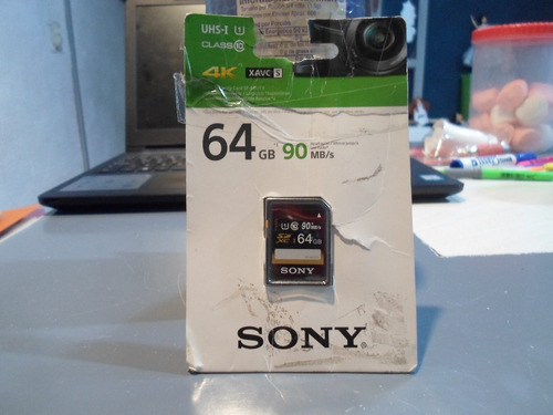 Tarjeta De Memoria Sony 64gb. 