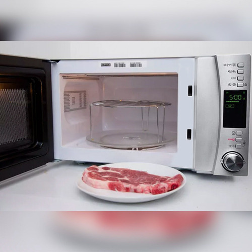 Microondas Candy Con Grill 25 Lts Silver 1000w Dimm