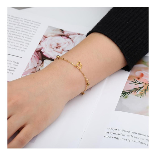 Planet Universe Pulsera Tobillera Con Cuentas De Cristal