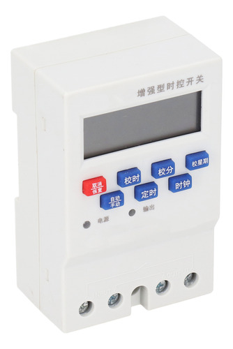 Tiempo Digital Programable De 25 A, Inicio Automático, Apaga