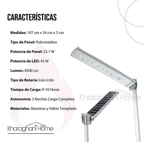 Imagen 2 de 4 de Lámpara Solar Exterior Elegance