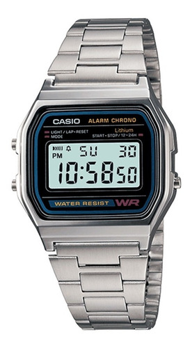 Reloj Casio Vintage A-158wa-1d Venta Oficial 24 Meses Gtia