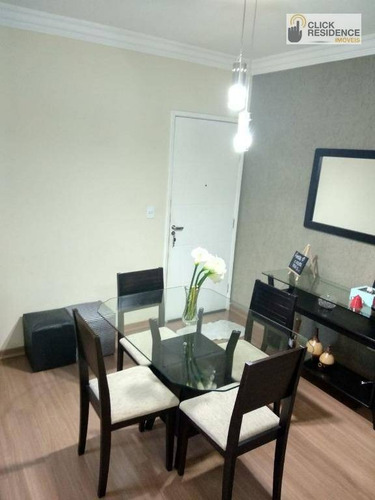 Imagem 2 de 13 de Apartamento 2 Dormitórios ( Local Nobre ) À Venda De 56,00 M² Por R$ 297.000 - Centro - São Bernardo Do Campo/sp - Ap0694