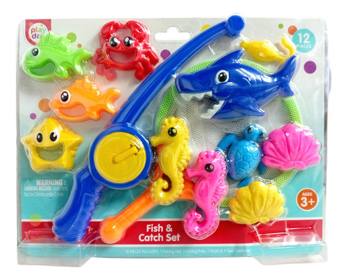 Set De Pesca Fish & Catch 12pzs Play Day