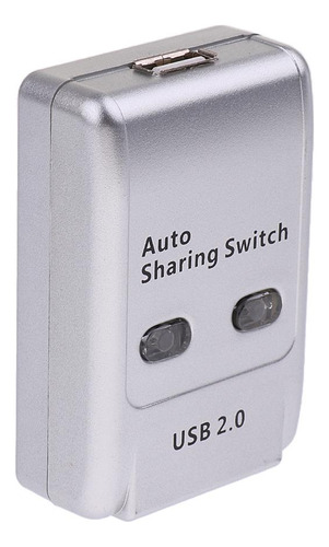 2 Puertos Usb 2.0 Switch Hub Pc Portátil Switcher Box Para