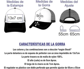Gorra Trucker Trooper - Sublimados Con Tu Logo Personalizada