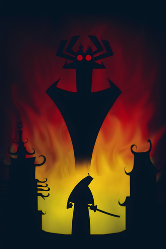 Póster Samurai Jack Autoadhesivo 100x70cm #843