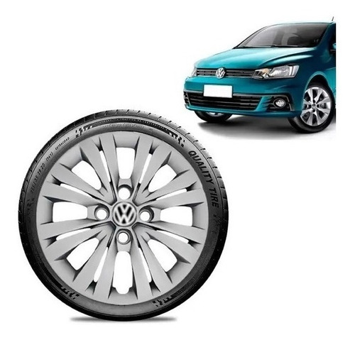 Calota Vw Gol G7 17 18 R13 Roda Carro Estepe