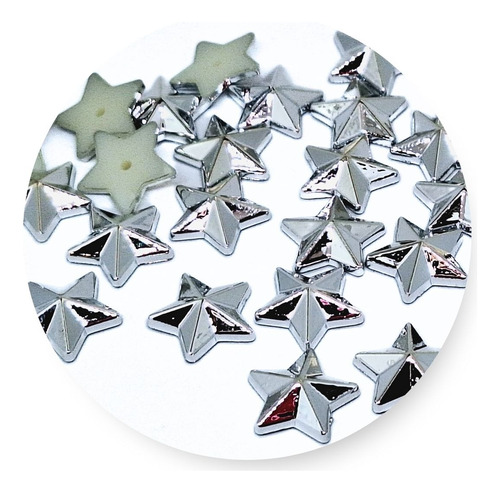 Tachas Strass Estrella Incluye Remache - Colores Lc