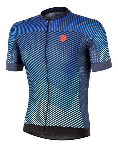 Camisa Ciclismo Mauro Ribeiro Plain Masculina Azul