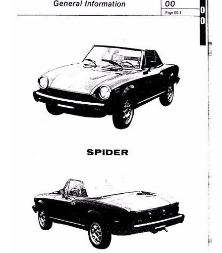 Manual De Taller Fiat 124 Sport Spider (1966-1982)