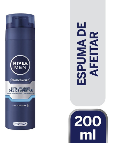 Nivea Espuma De Afeitar Men Protect&care 200 Ml