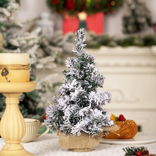 De Navidad Con Nieve En Forma De Copos, De 20 Centímetros