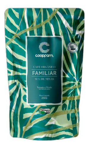 Kit 2x: Café Familiar Da Terra Orgânico Moído Coopfam 250g