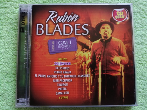 Eam Cd Doble Ruben Blades Cali Live In Concert 2006 En Vivo