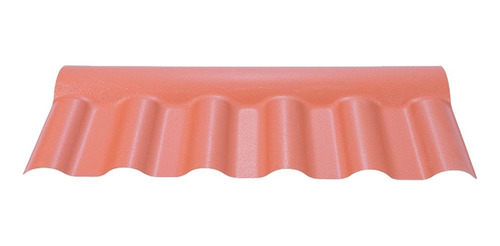 Cumeeira Pvc Afort Colonial Central Articulada Ceramica/terr