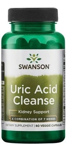 Uric Acid Cleanse Limpieza Acido Urico 60caps Envio Gratis