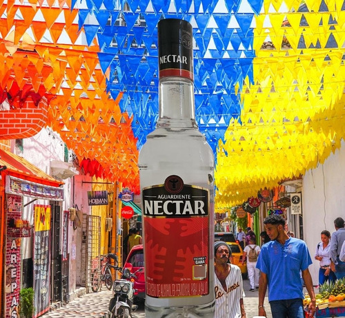 Aguardiente Nectar Colombiano Col8