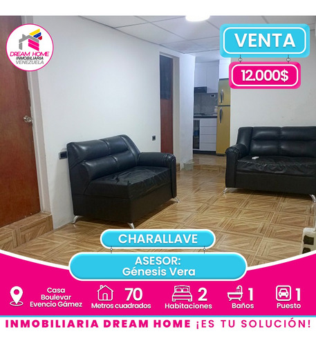 Casa  En Venta Boulevard Evencio Gámez - Charallave 