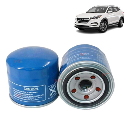 Filtro Aceite Para Hyundai Tucson 2015-2020 2.0 G4na Corea