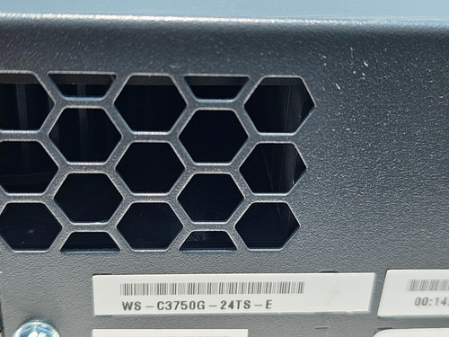 Switch Cisco Ws-c3750g-24ts-e Gigabit 2u Capa 3 (Usado)