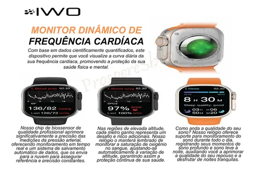 Smartwatch para iphone xr hotsell