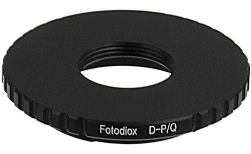 Foadiox  Para D-mount 8mm Movie Cctv Lenses A Pentax Q Mount