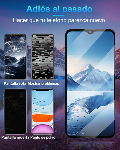Pantalla Srjtek Táctil Para Cubot Note 21 Con Marco