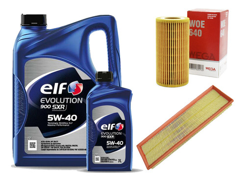 Kit Filtros Volkswagen Vento 2.5 + Aceite Elf 5w40 5l