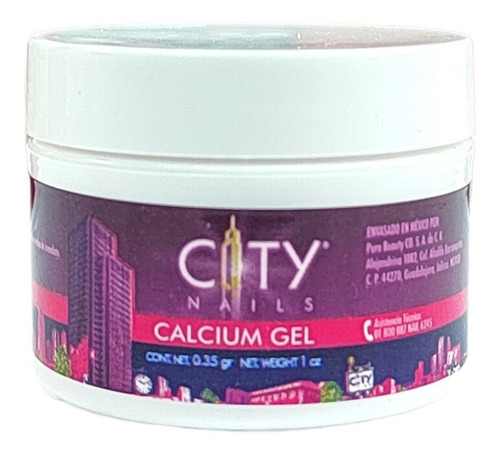 Gel De Construcción Calcium City Nails 