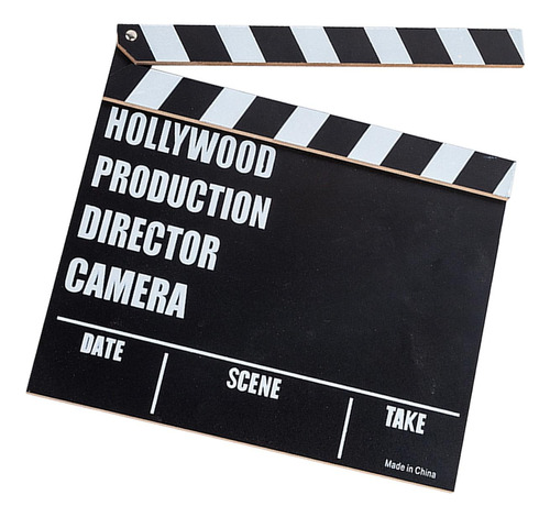 Tablero De Claqueta De Película, Accesorios De Escena De