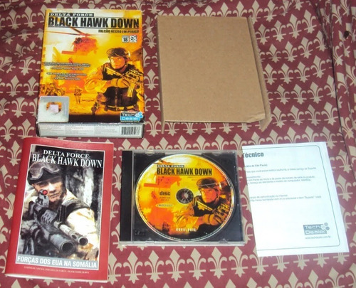 Delta Force - Black Hawk Down Original Para Pc (Usado)