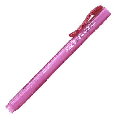 Caneta Borracha Retrátil Pentel Clic Eraser Rosa