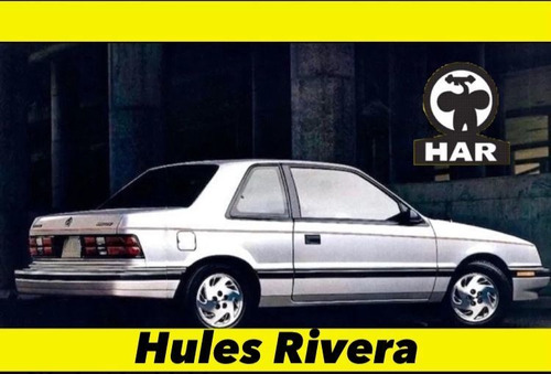 Kit De Hules Para  Puerta Y Cajuela Chrysler Shadow 2 Pts