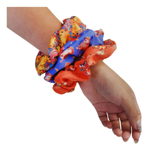 Scrunchies Cheems Perrito Meme Dona Para Cabello 3 Piezas