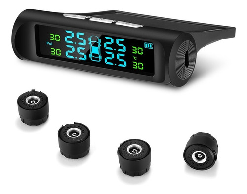 Monitoreo Tpms Presión Y Temp Llantas Neumáticos Auto Solar.