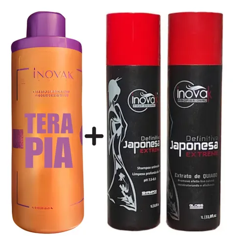 Kit Progressiva Fio S/ Formol Terapia +japonesa C/formol+shp