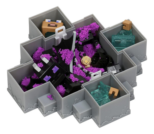 Conjunto de jogos Minecraft Create Caves & Cliffs Ender Dragon M4e