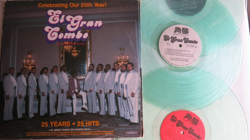 Vinyl Vinilo Lp Acetato 25 Años 25 Hits El Gran Combo
